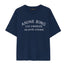 Anine Bing Cade Tee Melrose Stencil in Navy