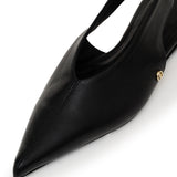 Anine Bing Hilda Slingback Flats in Black