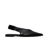 Anine Bing Hilda Slingback Flats in Black