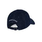 Anine Bing Jeremy Baseball Cap AB in Ink Blue