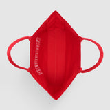 Anine Bing Leo Canvas Tote in Tango Red