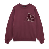 Anine Bing Miles Sweatshirt Letterman in Fig
