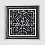 Anine Bing York Scarf AB in Black - detail view