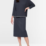 Marc Cain 4116 Sweater in Periscope - close up