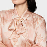 Marc Cain 5112 Blouse in Peach Beige - outfit inspiration