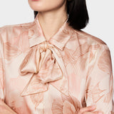 Marc Cain 5112 Blouse in Peach Beige - outfit inspiration