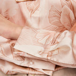 Marc Cain 5112 Blouse in Peach Beige - close up