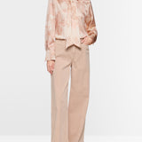 Marc Cain 5112 Blouse in Peach Beige - detail view