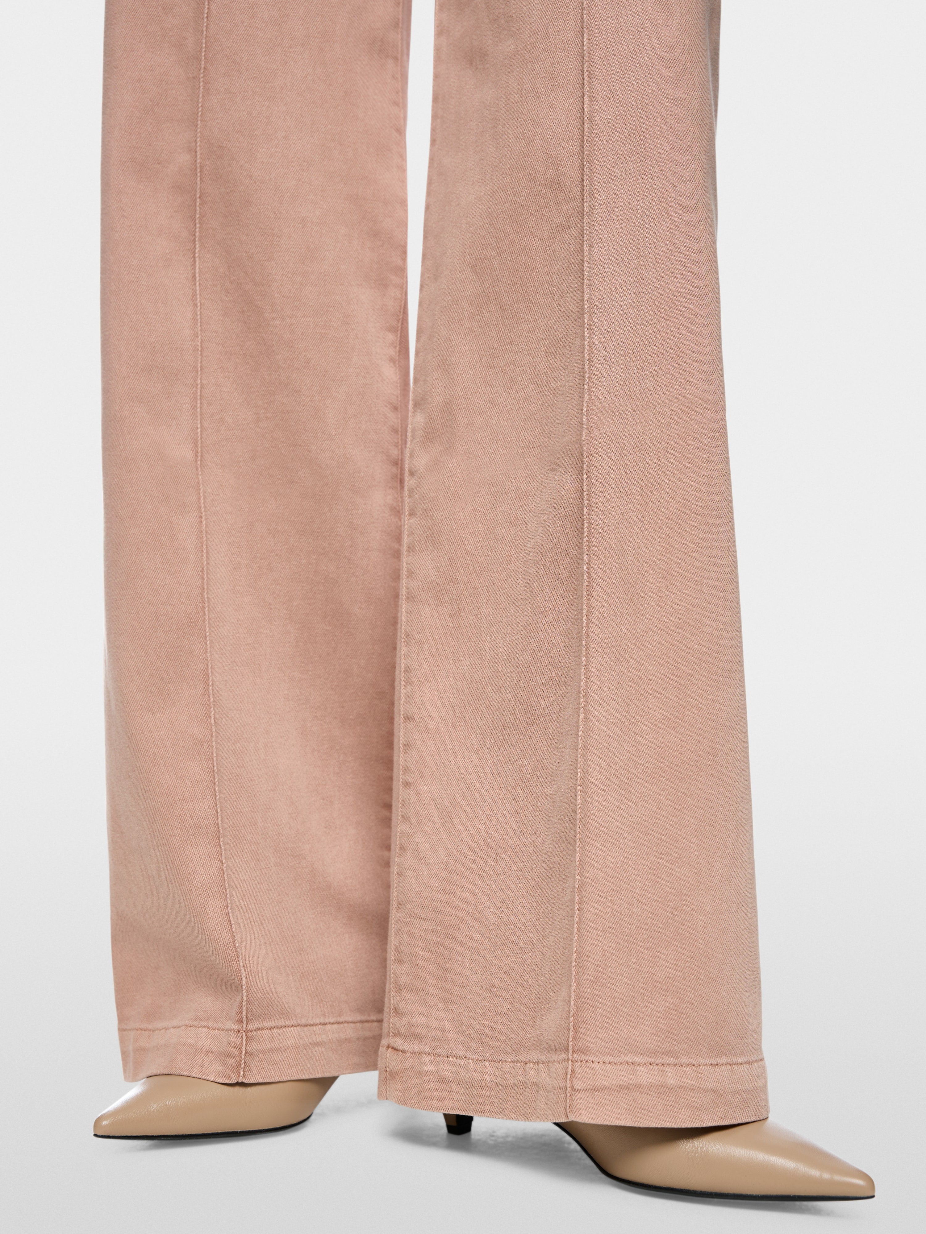 Marc Cain 8213 Jean in Warm Taupe New - close up