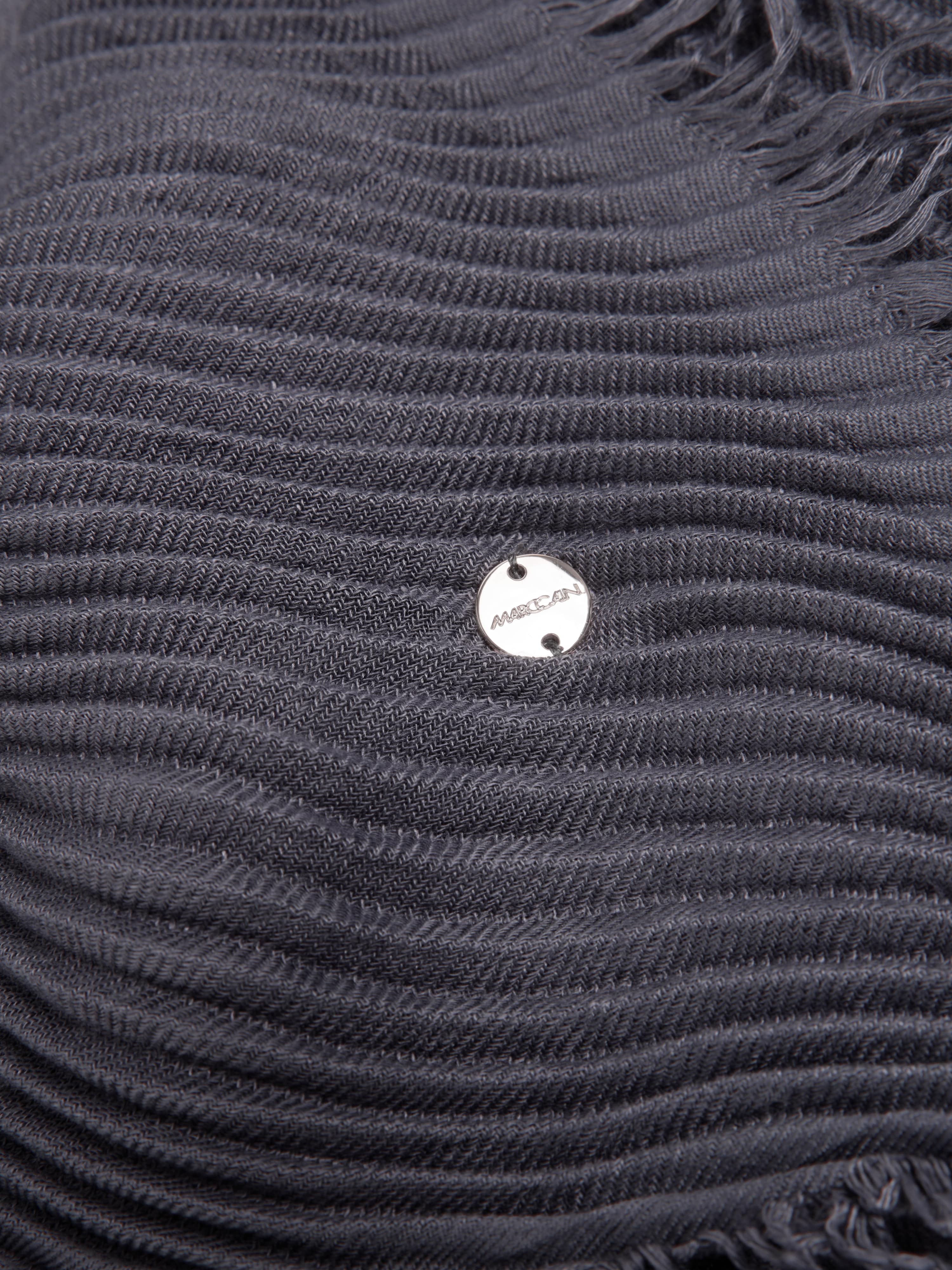 Marc Cain B105Z Scarf in Periscope - side view