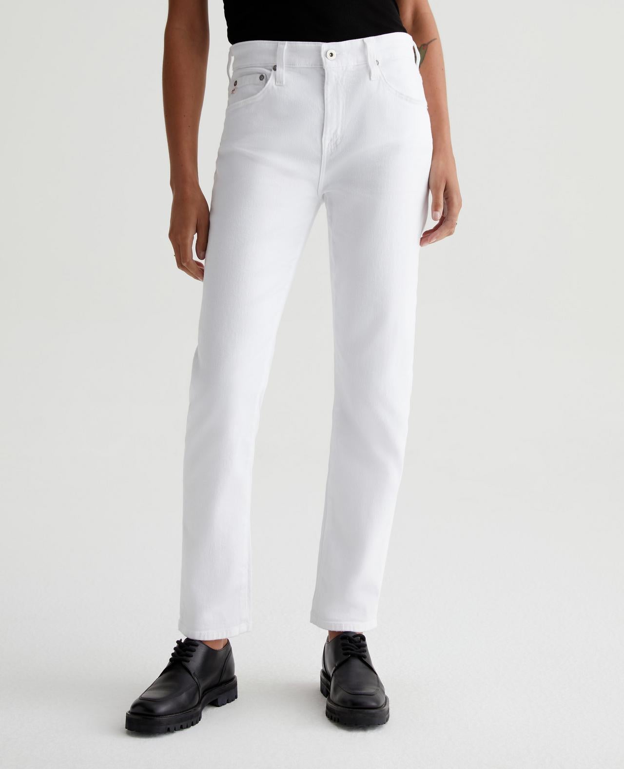 AG Jeans Ex-Boyfriend Slim - 1 Year Classic White
