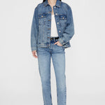 AB Rory Jacket - Vintage Indigo - side view