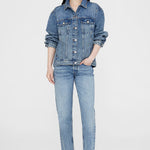 AB Rory Jacket - Vintage Indigo - styled look