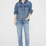 AB Rory Jacket - Vintage Indigo - styled look