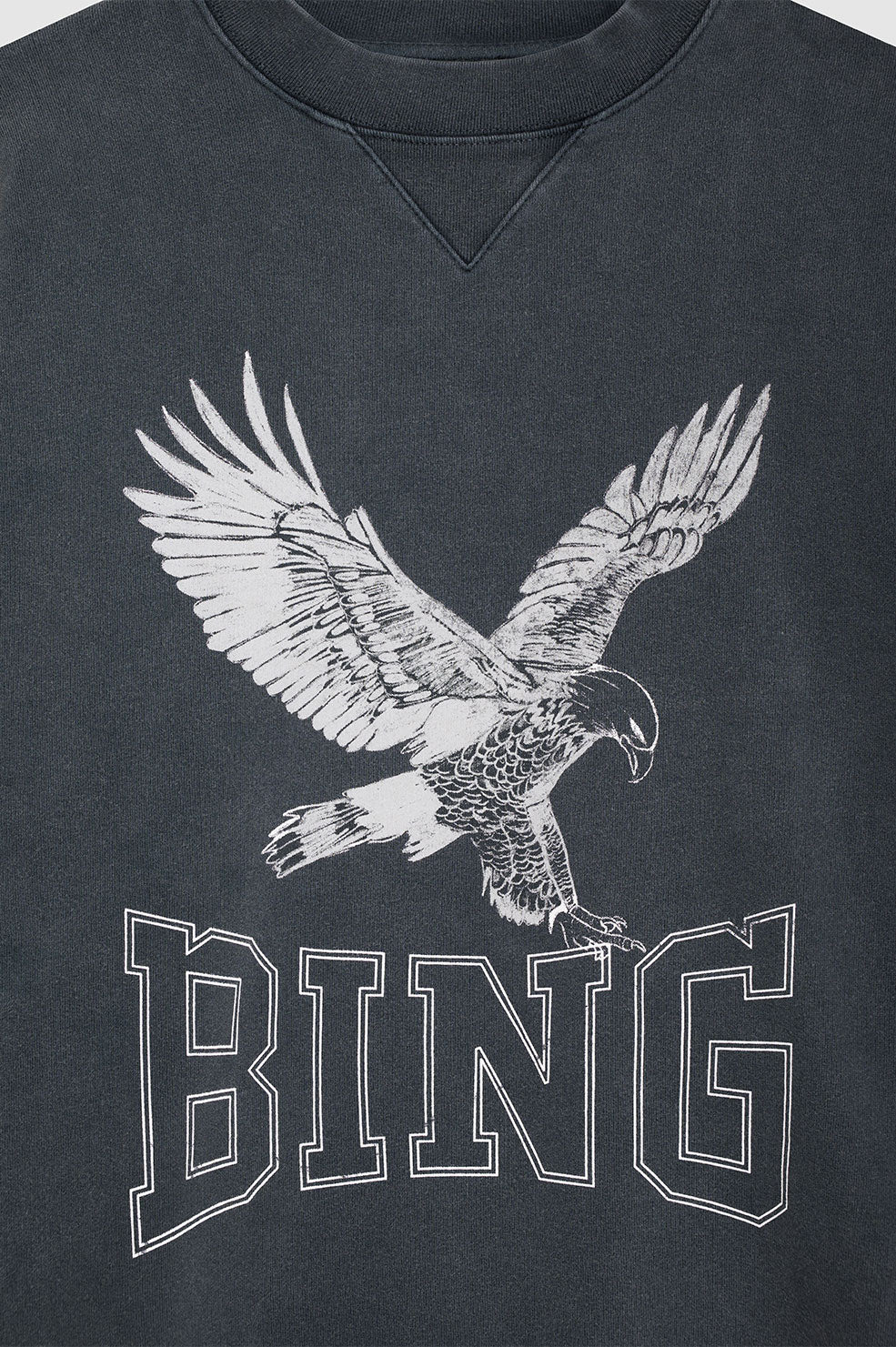 Alto Sweat Retro Eagle | Washed Black