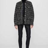 AB Corey Jacket - Metallic Plaid