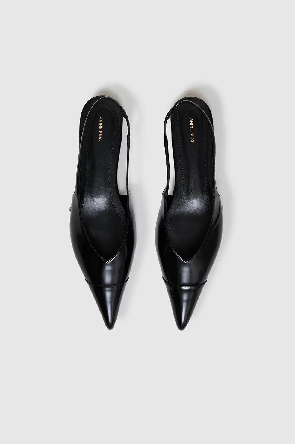 Elena Slingback Flats | Black