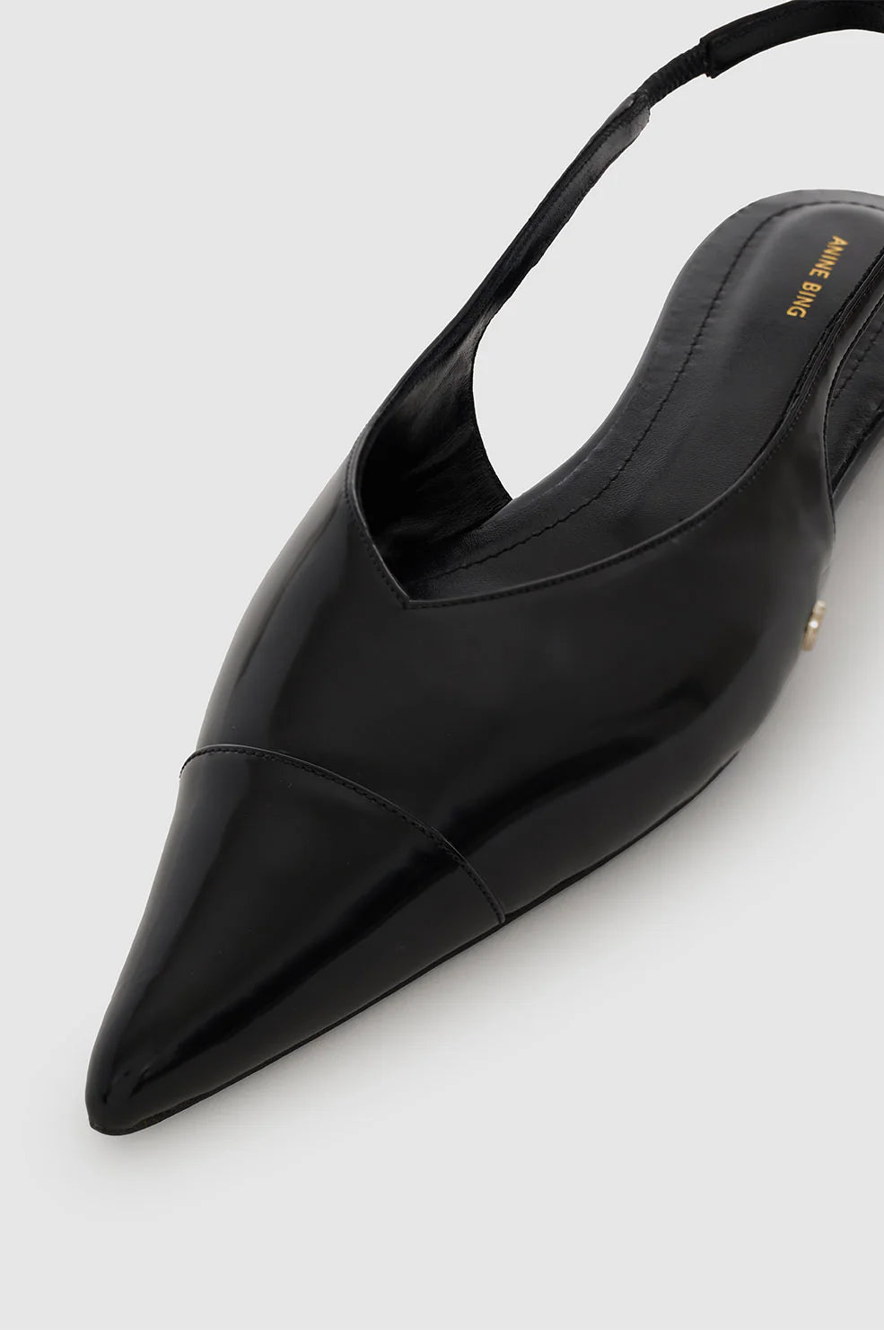 Elena Slingback Flats | Black