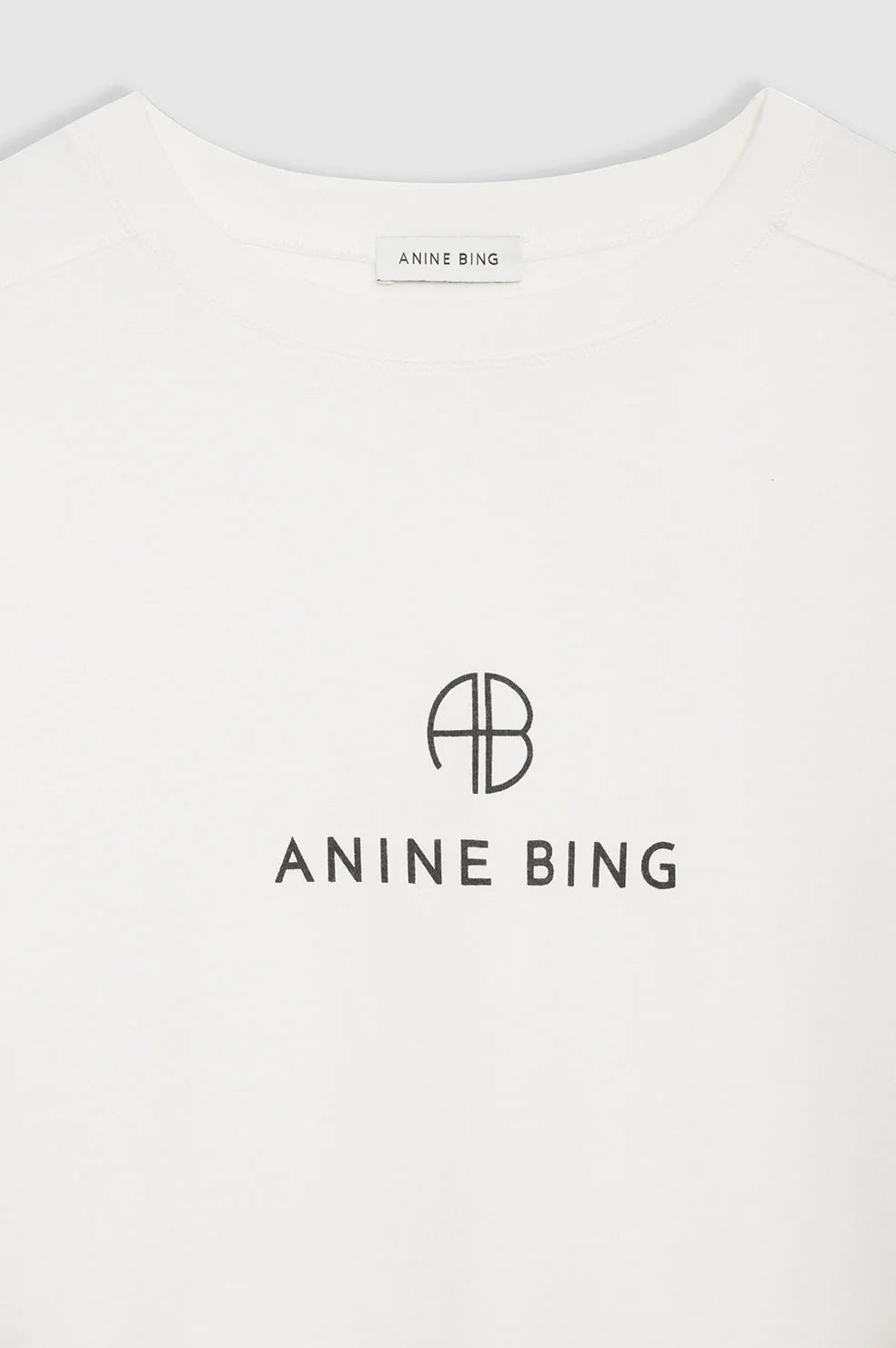 Jaylin Tee Monogram | Ivory