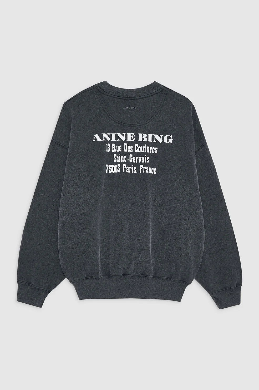 Anine bing esme sweatshirt black hotsell
