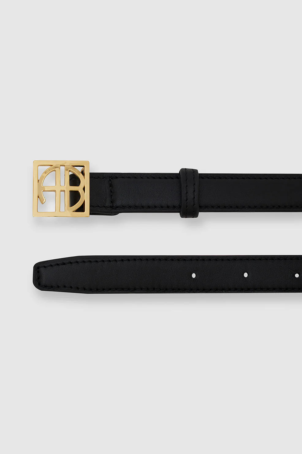 Monogram Belt | Black