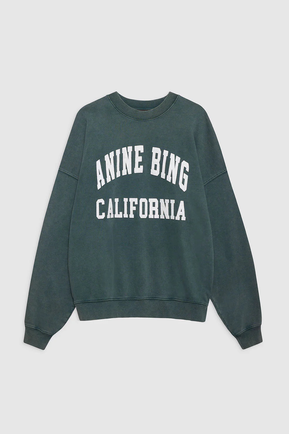 Anine Bing Miles Sweatshirt AB - Washed Dark Sage