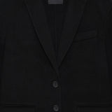 Anine Bing Quinn Coat in Black Cashmere Blend