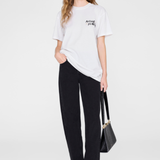 Anine Bing Walker Tee Empowerment in Ivory