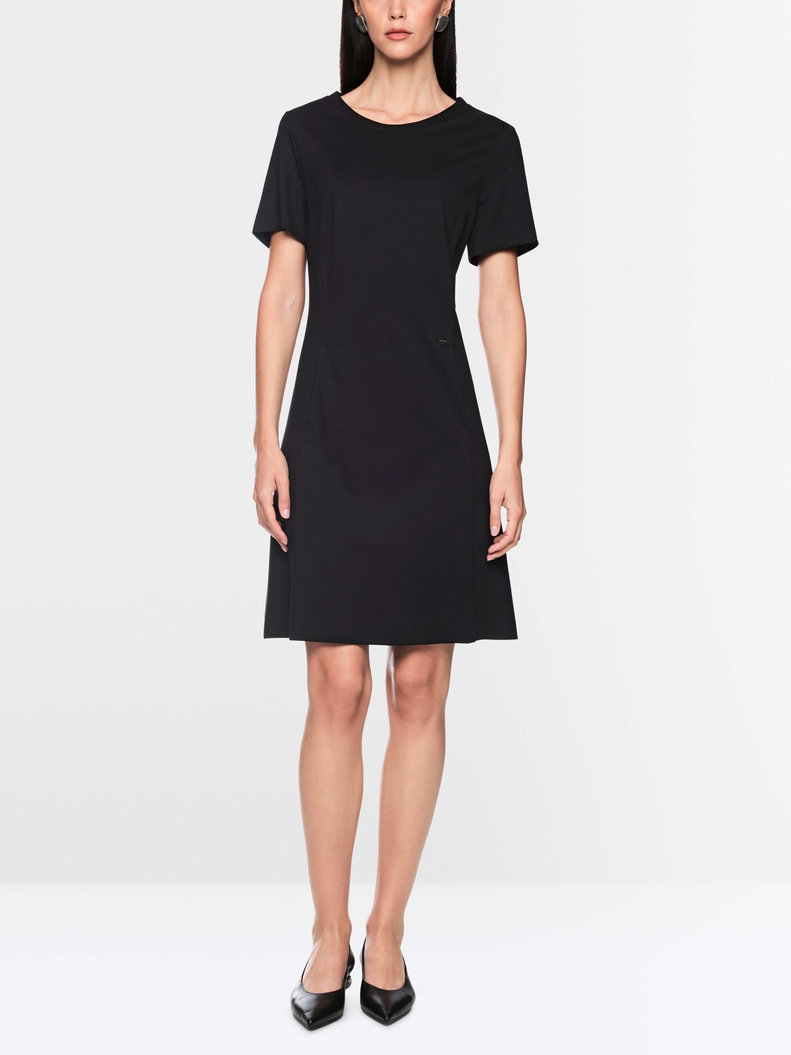 Marc Cain 2103 Dress in Black - detail view
