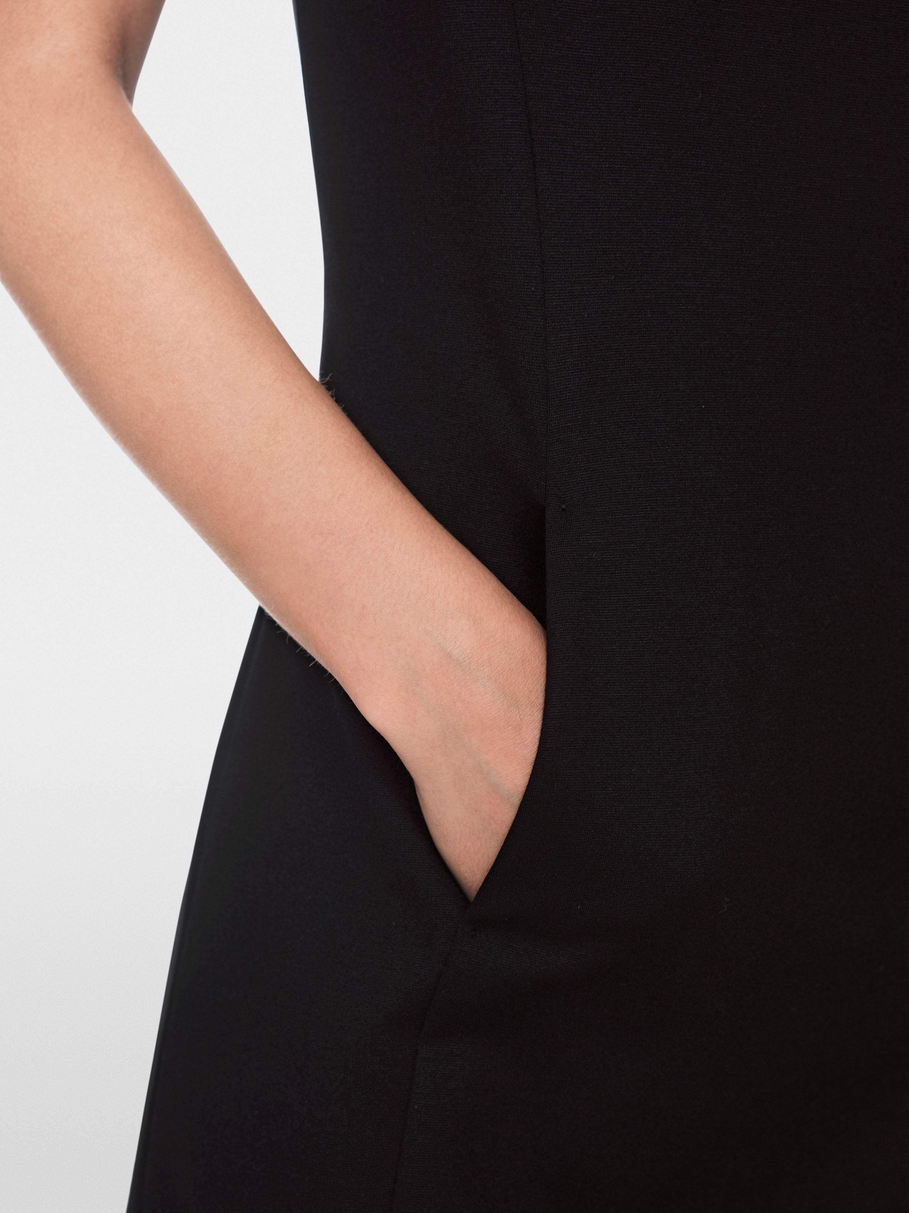 Marc Cain 2103 Dress in Black - close up