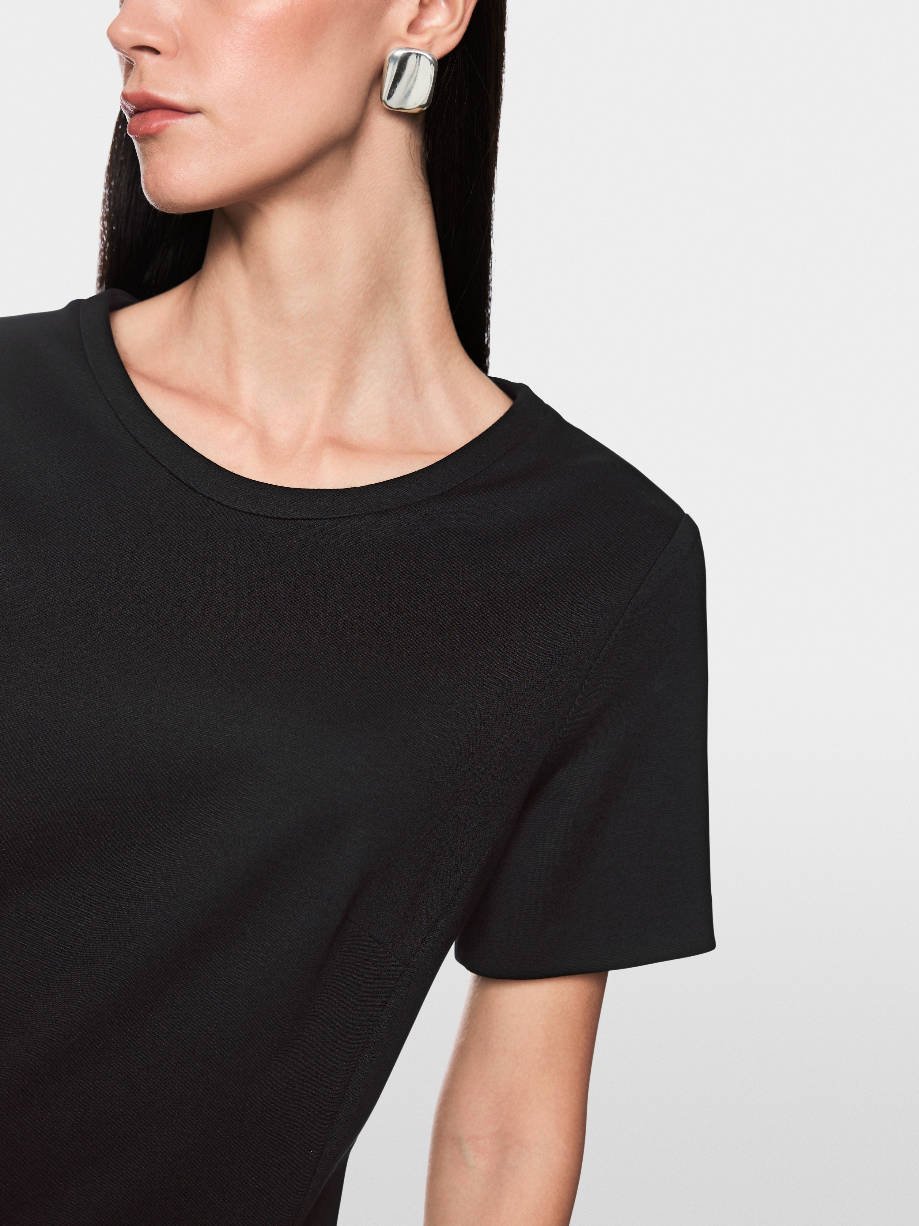 Marc Cain 2103 Dress in Black - outfit inspiration