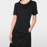 Marc Cain 2103 Dress in Black - close up