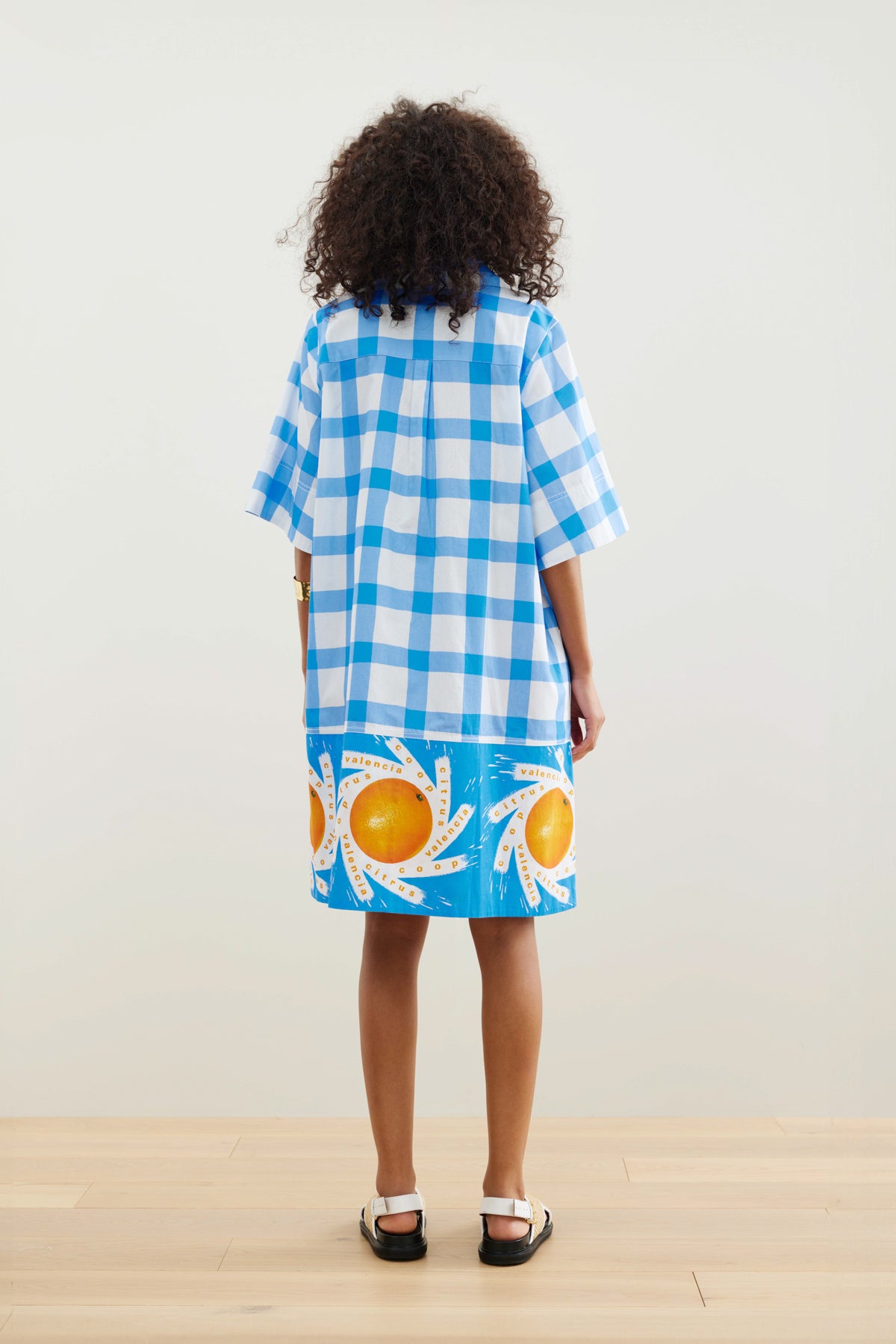 Binny Valenciana Shirt Dress in Oranges