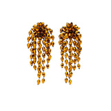 Isabel Marant Hanabi Clip Earrings in Bronze And Silver