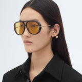 Bottega Veneta BV1273 Sunglasses in Black
