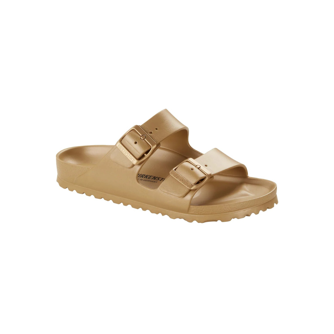 Birkenstock Arizona EVA Glamour Gold Narrow Denim Iniquity