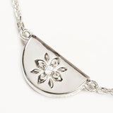 By Charlotte Lotus Bracelet in Sterling Silver