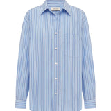 Matteau Classic Stripe Shirt in Capri