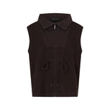 Camilla And Marc Eira Heavy Jersey Vest in Hickory