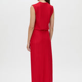 Camilla and Marc Imara Midi Dress in Garnet