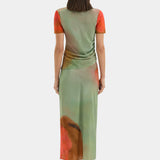Sir Calle Top in Acquerello Print