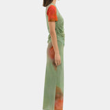 Sir Calle Top in Acquerello Print