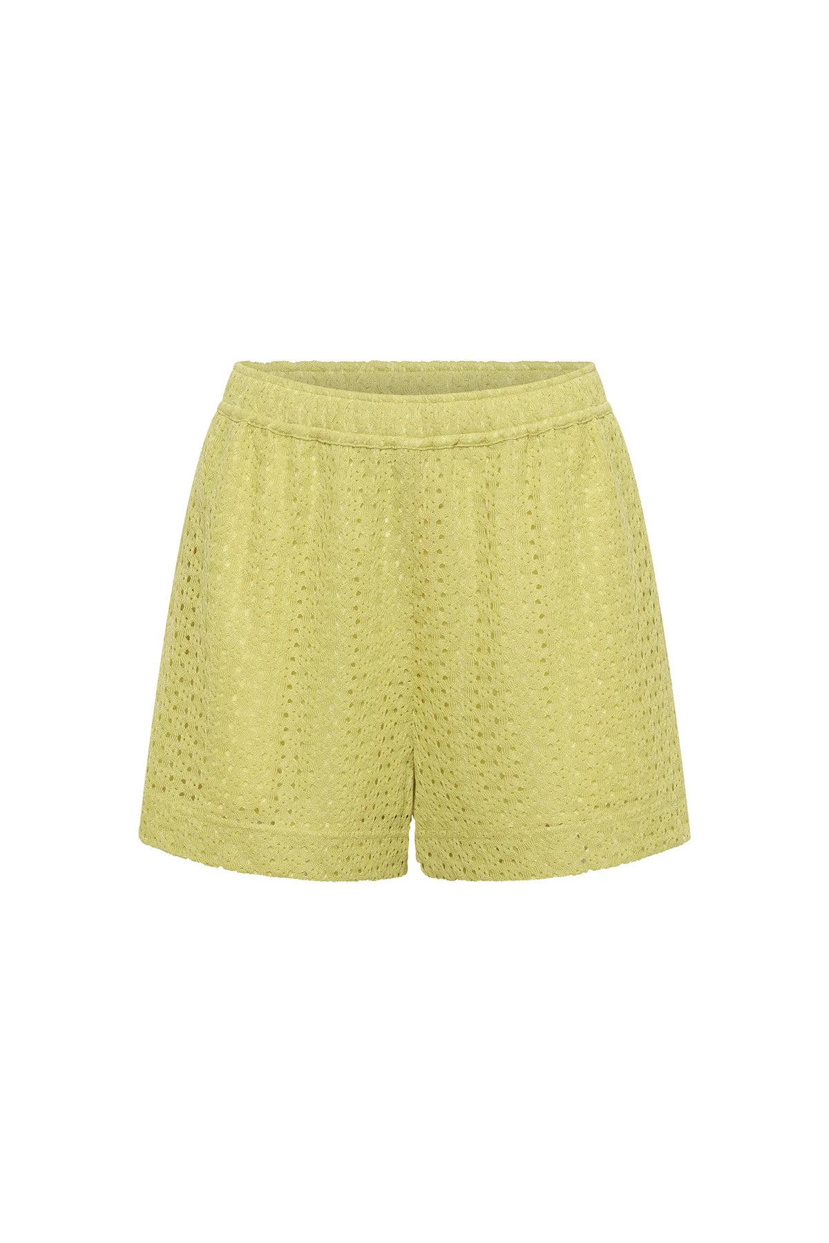 Camilla and Marc Agna Lace Shorts - Pale Lime