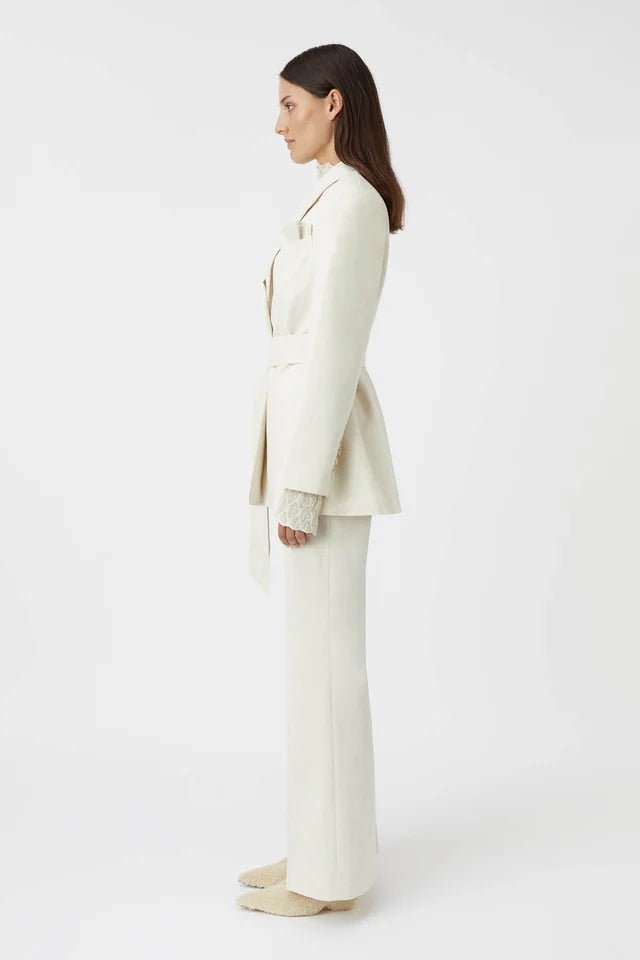 Floris Blazer | Ivory Marle