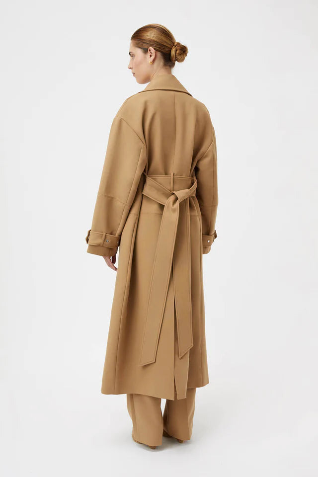 Camilla and Marc Mackinley Trench Coat - Camel