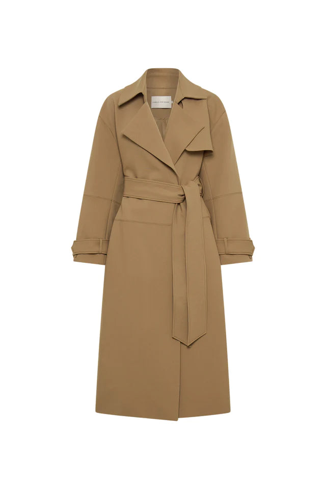 Camilla and Marc Mackinley Trench Coat - Camel