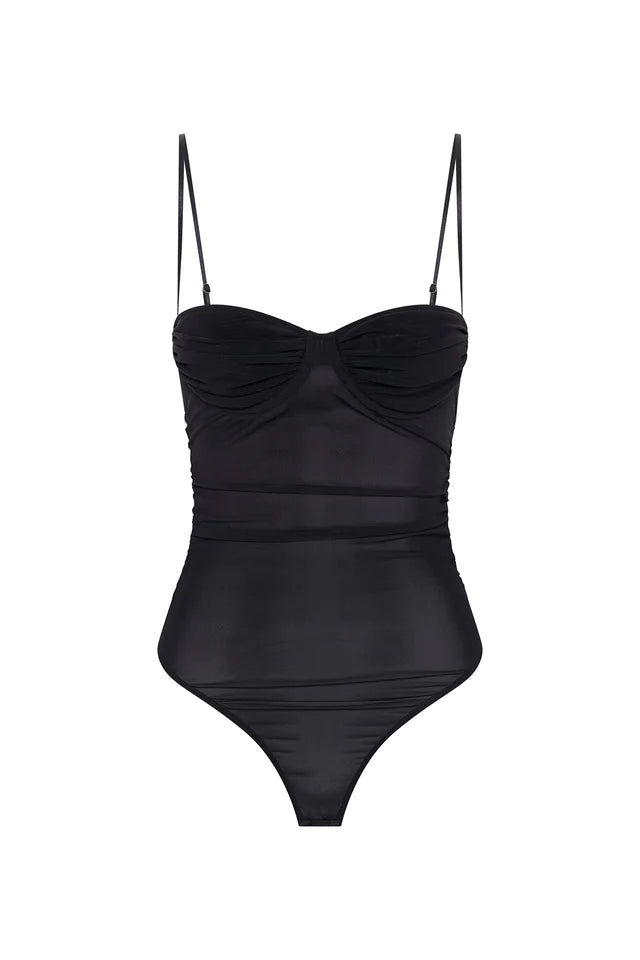 Camilla and Marc Majorelle Bodysuit - Black