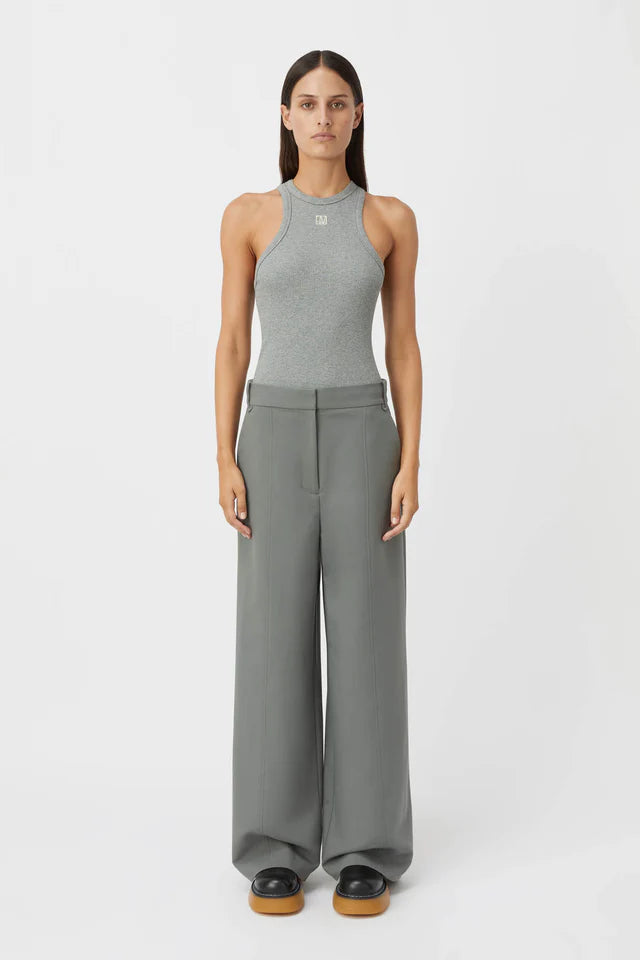 Camilla and Marc Patterson Pant - Steel
