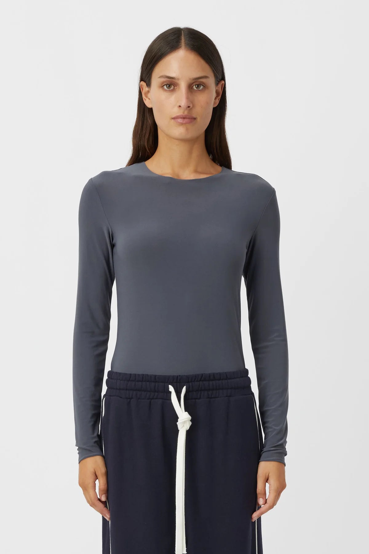 Camilla and Marc Saint Knit Stocking Top -  Pewter