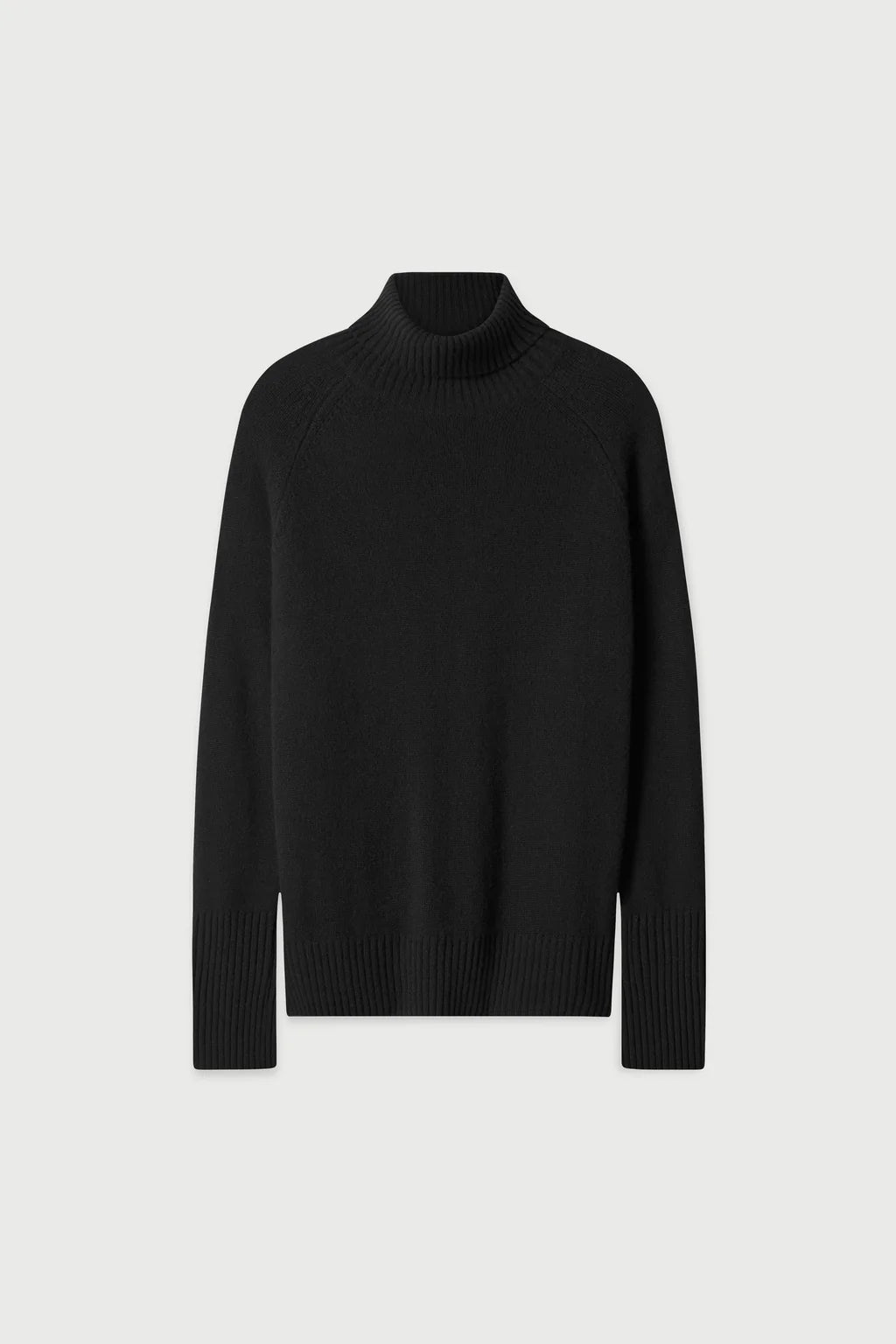 Cashmere Turtleneck Knit | Black